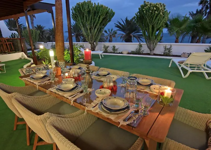 Vista Del Mar - Oceanfront Luxury With Private Pool * Costa Teguise